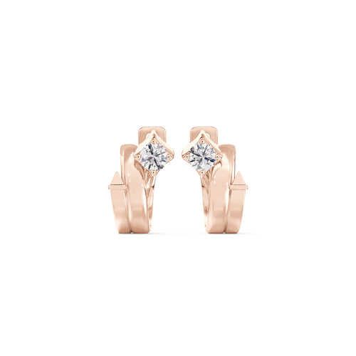 Forevermark Avaanti Wrap Mini Hoop Earrings