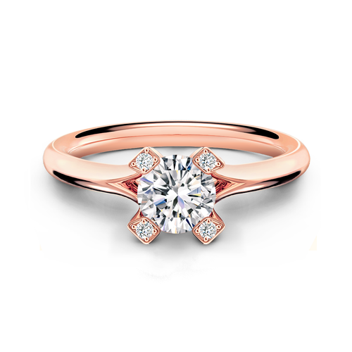 Cornerstones™ Plain Solitaire Ring